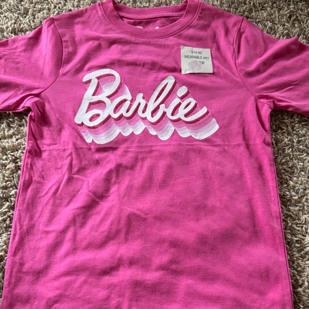 Barbie Vibrant Pink Kids Tee
